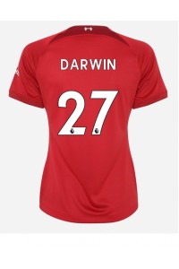 Fotbalové Dres Liverpool Darwin Nunez #27 Dámské Domácí Oblečení 2022-23 Krátký Rukáv